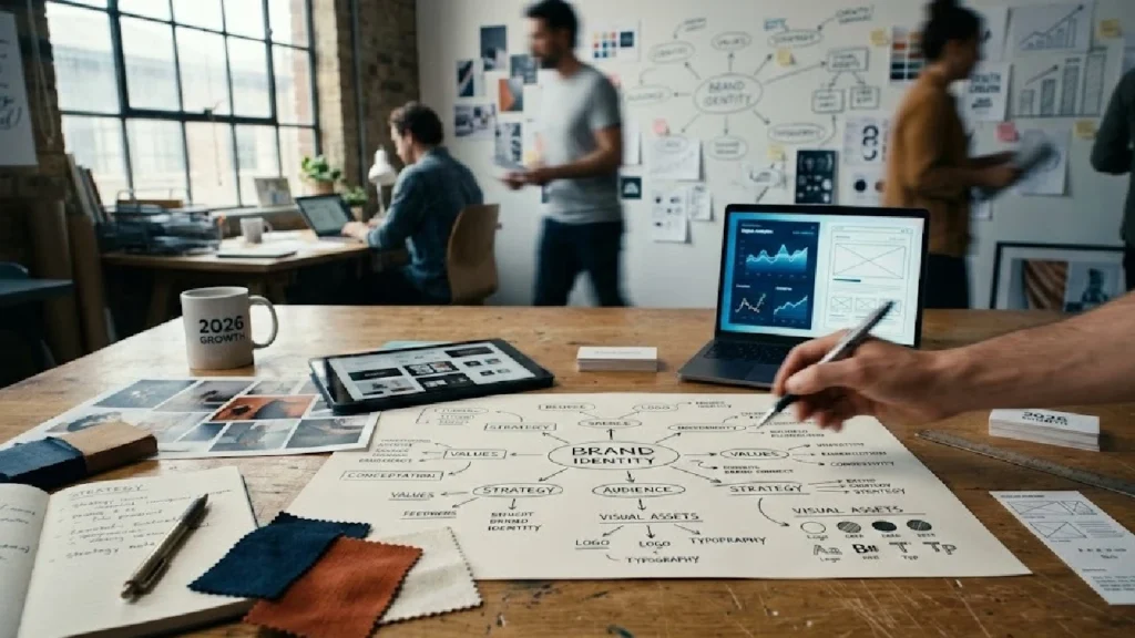How to Build a Powerful Brand Identity in 2026 (Guide)