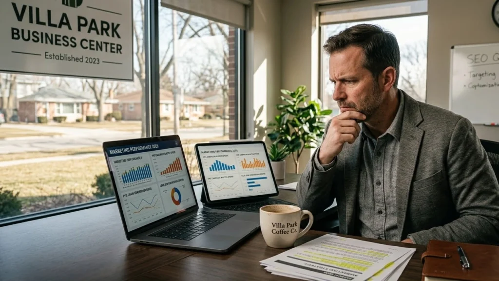 Why Villa Park Small Businesses Waste Money on Marketing