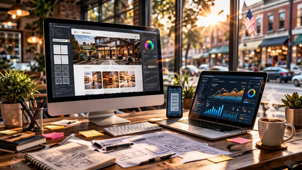 Learn how to build a high-converting website in 2026 with proven design, UX, and SEO best practices for USA small businesses.