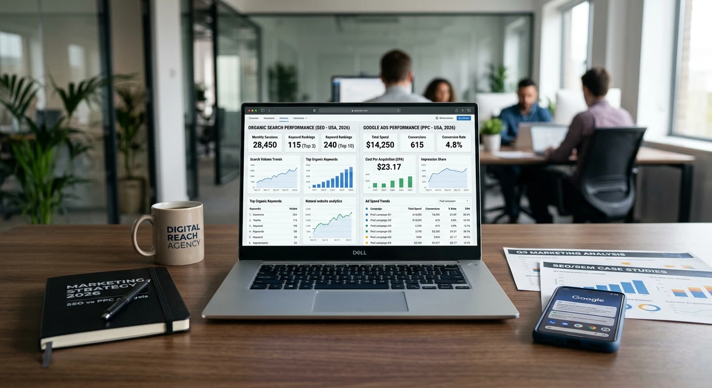 SEO vs Google Ads 2026: Where to Invest?