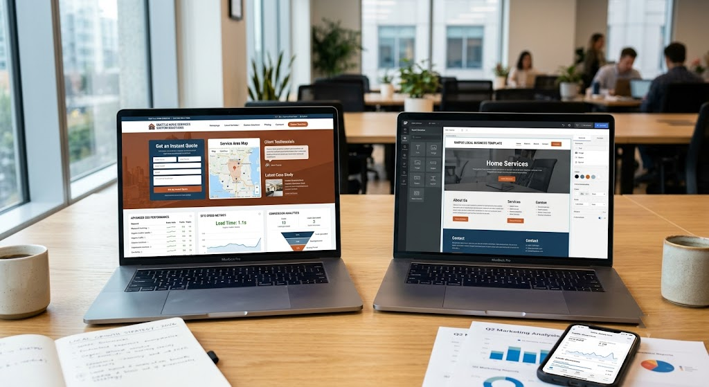 Custom Website vs Website Builder for Local Businesses