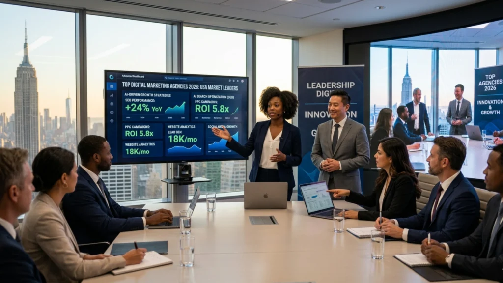 Top 10 Digital Marketing Agencies in USA 2026