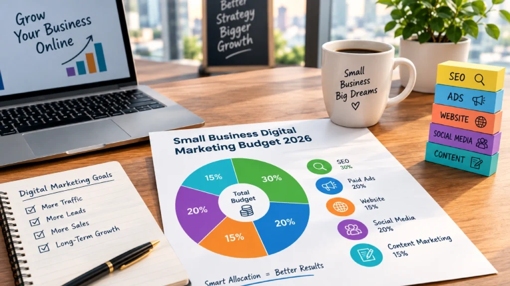 Digital Marketing Budget for Small Businesses in 2026