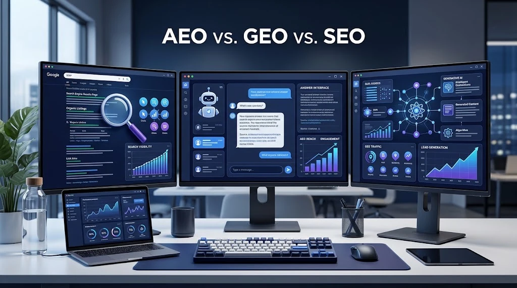 AEO vs GEO vs SEO_ Which Strategy Do You Need